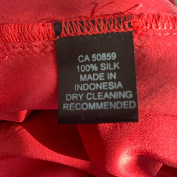 Maggie Walt Sheer 100% Silk Witchy Babydoll Dress - Picture 11 of 15